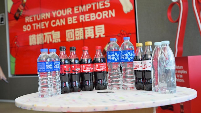 可口可樂自設回收設施 成港首家本地回收膠樽、轉化及使用企業